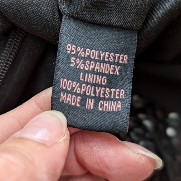 Vintage Aqua Dresses Sequin Sleeveless Mini Special Event Formal Dress Size 8 - Picture 9 of 16